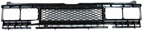 Front Grille Primed Shell And Mesh Insert With Red Molding Direct Replacement Compatible With 1983-1986 Nissan 720 NI1200118 6231084W00