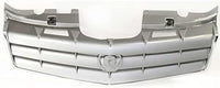 Front Grille Primed Gray Shell And Insert Direct Replacement Compatible With 2006-2009 Cadillac SRX GM1200612 15925771