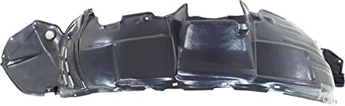 Set Of 2 Front Fender Liner Plastic Left Driver & Right Passenger Side Direct Replacement Compatible With 2004-2006 Lexus RX330 / 2007-2009 RX350 LX1249101 LX1248101