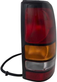 Tail Light Lens And Housing Fleetside Right Passenger Side Direct Replacement Compatible With 2004-2007 GMC Sierra 1500 2500HD 3500 GM2801177 19169022