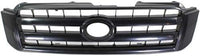 Front Grille Assembly Primed Shell And Insert Plastic Direct Replacement Compatible With 2004-2007 Toyota Highlander TO1200275 5310148100C0