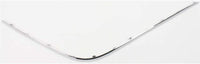 Set Of 2 Front Bumper Molding Chrome Left Driver & Right Passenger Side Direct Replacement Compatible With 2000-2002 Mercedes-Benz E-Class MB1044101 MB1044102 2108851074 2108850974
