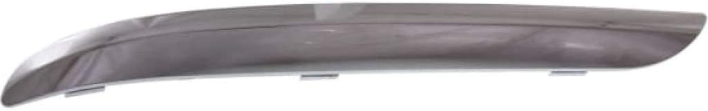 Front Bumper Molding Chrome Left Driver Side Direct Replacement Compatible With 2011-2014 Chrysler 300 CH1046103 68127941AB