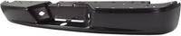 Step Bumper Face Bar Primed Steel Direct Replacement Compatible With 2006-2009 Mitsubishi Raider / 2005-2010 Dodge Dakota / 2011 Ram-Dakota CH1102362 55077652AB