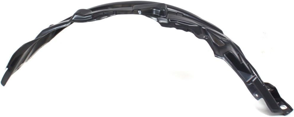 Front Fender Liner Left Driver Side Direct Replacement Compatible With 2007-2013 Mitsubishi Outlander MI1248122 5370A953