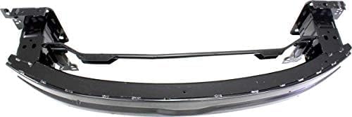Front Bumper Reinforcement Steel Direct Replacement Compatible With 2011-2019 Ford Fiesta FO1006258 D2BZ17757A