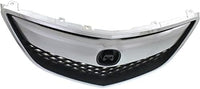 Front Grille Chrome Shell With Primed Insert Direct Replacement Compatible With 2013-2015 Acura RDX AC1200116 71121TX4A01-PFM