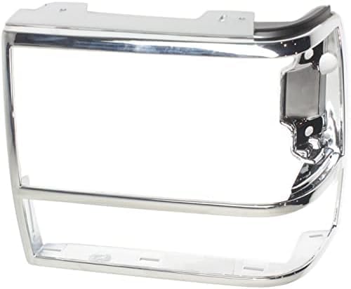 SET https://m.media-amazon.com/images/I/31PM9-eImCL._AC_.jpgOf 2 Front Head Light Door Bezel Chrome Left Driver & Right Passenger Side Direct Replacement Compatible With 1989-1992 Ford Ranger / 1991-1994 Explorer FO2513111 FO2512156