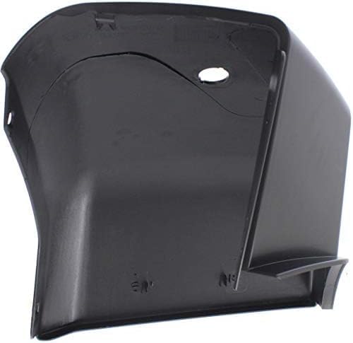 Set Of 2 Rear Bumper End Cap Primed With Park Assist Sensor Holes Left Driver & Right Passenger Side Direct Replacement Compatible With 2004 Nissan Pathfinder / 2005-2006 Armada