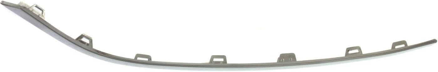 Front Bumper Molding Chrome Left Driver Side Direct Replacement Compatible With 2012-2015 Volkswagen Passat VW1046107 5618531012ZZ