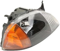 Set Of 2 Front Headlight Composite Lens And Housing Right Passenger & Left Driver Side Direct Replacement Compatible With 1998-2001 Chevrolet Metro/Suzuki Swift GM2502166 GM2503166