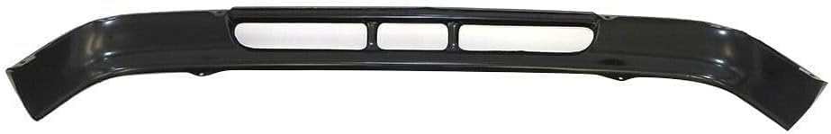 Front Bumper Chrome Steel + Lower Valance Primed Direct Replacement Compatible With 1992-1995 Toyota Pickup 2WD TO1002102 TO1095104 5210135070 5391135010