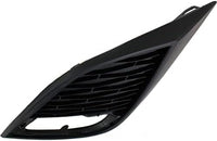 Set Of 2 Front Fog Light Molding Primed Left Driver & Right Passenger Side Direct Replacement Compatible With 2010-2011 Mazda 3 MA1039106 MA1038106 BBN250C11C BBN250C21C