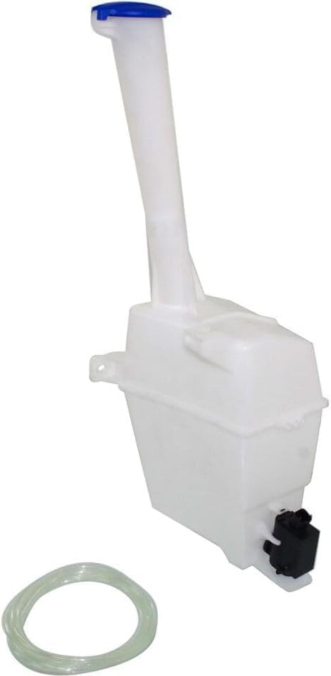 Washer Reservoir With Pump Direct Replacement Compatible With 2013-2016 Hyundai Santa HY1288126 986202W000-PFM