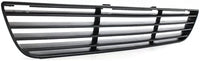 Front Bumper Center Grille Textured Plastic Direct Replacement Compatible With 2005-2010 Chevrolet Cobalt GM1200548 15276074