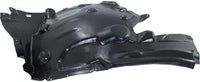 Front Fender Liner Rear Section Plastic Right Passenger Side Direct Replacement Compatible With 2011-2016 BMW 5-Series BM1249124 51717186724