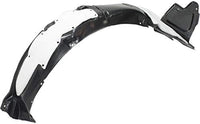 Set Of 2 Front Fender Liner Plastic Left Driver & Right Passenger Side Direct Replacement Compatible With 2014 Hyundai Sonata HY1249135 HY1248135 868123Q700 868113Q700