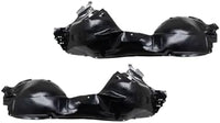 Set Of 2 Front Fender Liner Plastic Left Driver & Right Passenger Side Direct Replacement Compatible With 2011-2014 Ford Edge / 2011-2015 Lincoln MKX FO1249154 FO1248154