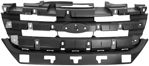 Front Grille Header Panel Plastic Direct Replacement Compatible With 2010-2012 Ford Fusion FO1223114 AE5Z8A284AC