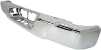 Rear Step Bumper Face Bar Chrome Steel Direct Replacement Compatible With 2007-2013 Toyota Tundra TO1102244 521510C060