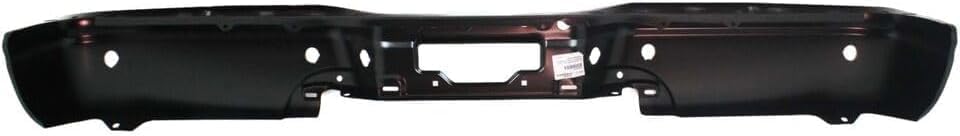 Step Bumper Face Bar Primed Steel With Rear Object Sensor Holes Direct Replacement Compatible With 2001-2007 Ford F-Series Super Duty FO1102347 3C3Z17906BA