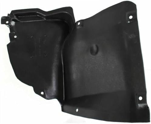 Set Of 2 Front Lower Section Fender Liner Right & Left Side Direct Replacement Compatible With 2001-2007 Mercedes Benz C-Class MB1249114 MB1248183 2038810423 2038840822 2038810323