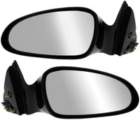 Set Of 2 Front Power Mirror Non-Folding Heated Primed Left Driver & Right Passenger Side Direct Replacement Compatible With 2000-2007 Chevrolet Monte Carlo GM1320273 GM1321273