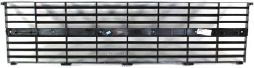 Front Grille Dark Argent Shell And Insert Without Center Bar Direct Replacement Compatible With 1983-1984 Chevrolet C/K Series GM1200125 14043881