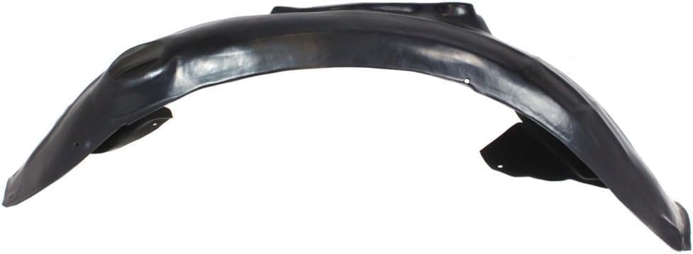 Front Fender Liner Right Passenger Side Direct Replacement Compatible With 2005-2011 Audi A6 AU1250107 4F0821133P-PFM