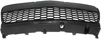Front Bumper Grille Primed Plastic Direct Replacement Compatible With 2007-2009 Mazda 3 MA1036106 BS4N501T0C
