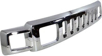 Front Upper Grille Assembly Chrome Shell And Insert Direct Replacement Compatible With 2006-2010 Hummer H3 HU1200101 15834196