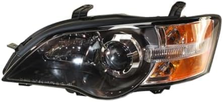 Set Of 2 Front Headlight Assembly Halogen Right Passenger & Left Driver Side Direct Replacement Compatible With 2005-2007 Subaru Legacy / 2005 Outback SU2502116 SU2503116 84001AG11B