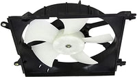 Front Radiator Cooling Fan Assembly Left Driver Side Plastic Direct Replacement Compatible with 2001-2005 Toyota RAV4 TO3115120 1671128150