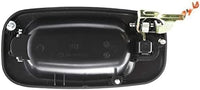 Set of 4 Front and Rear Exterior Door Handle Textured Left Driver & Right Passenger Side Direct Replacement Compatible with 2001-2006 Chevrolet Silverado/GMC Sierra GM1311129