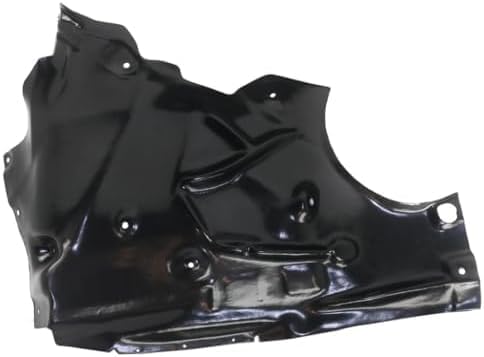 Front Fender Liner Rear Section Plastic Left Driver Side Direct Replacement Compatible With 2013-2019 BMW 3-Series BM1248148 51717356821-PFM