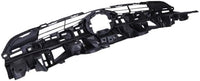 Front Grille Assembly Textured Dark Gray Shell And Insert Plastic Direct Replacement Compatible With 2016-2018 Toyota Prius TO1200410 5310147081