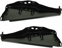 Front Bumper Brackets + Support Plastic + Outer Steel Left Driver & Right Passenger Side Direct Replacement Compatible With 2012-2015 Toyota Tacoma 5211504060 5212504020 5212604020