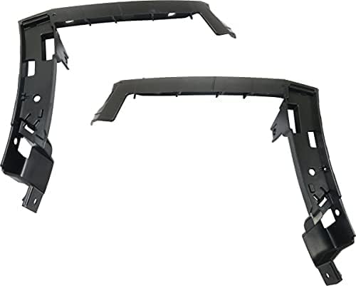 Set Of 2 Front Bumper Bracket Cover Reinforcement Right Passenger & Left Driver Side Direct Replacement Compatible With 2013-2016 Lincoln MKZ FO1043148 FO1042148 DP5Z17C947A