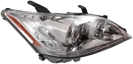 Set Of 2 Front Headlight Lens And Housing Right Passenger & Left Driver Side Direct Replacement Compatible With 2010-2011 Lexus ES350 LX2518116 LX2519116 8113033740 8117033740