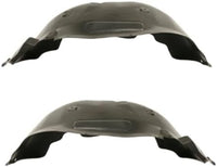 Set Of 2 Front Fender Liner Left Driver & Right Passenger Side Direct Replacement Compatible With 2007-2010 GMC Sierra / 2500 3500HD GM1249200 GM1248200 25828532 25828531