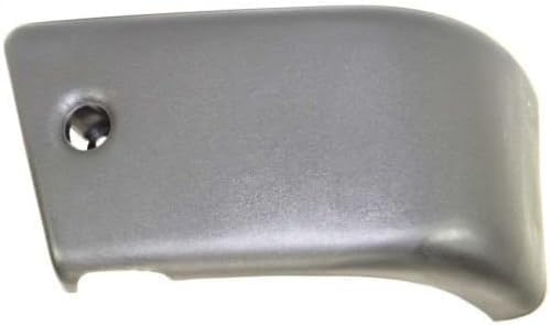 Set Of 2 Front Bumper End Cap Primed Left Driver & Right Passenger Side Direct Replacement Compatible With 1984-1989 Toyota 4Runner TO1005116 TO1004157 5210289106 5210389106