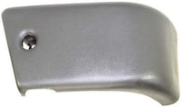 Set Of 2 Front Bumper End Cap Primed Left Driver & Right Passenger Side Direct Replacement Compatible With 1984-1989 Toyota 4Runner TO1005116 TO1004157 5210289106 5210389106