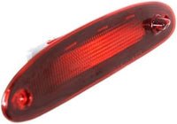 Rear Third Brake Light High Mount Stop Lamp Red Lens Direct Replacement Compatible With 2001-2007 Chrysler Town & Country CH2890102 4857214AA 5113278AA