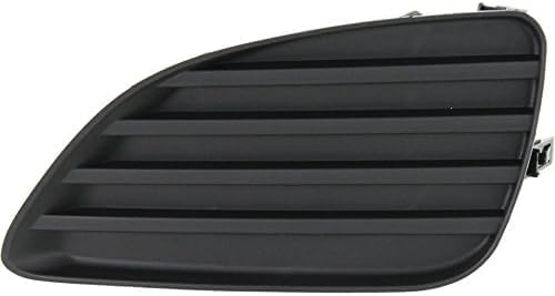 Set Of 2 Front Fog Light Cover Textured Left Driver & Right Passenger Side Direct Replacement Compatible With 2010-2011 Toyota Camry TO1038130 TO1039130 5212706140 5212806140