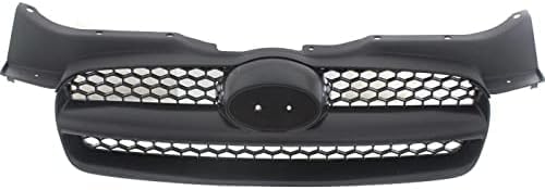 Front Bumper + Upper & Lower Grille Primed + Head Light + Fog Lamp Left Driver & Right Passenger Side Direct Replacement Compatible With 2007-2011 Hyundai Accent