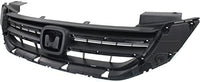 Front Grille Textured Shell And Insert Plastic Direct Replacement Compatible With 2013-2015 Honda Accord HO1200214 71121T2FA01