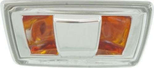 Front Marker Light Left Driver Side Direct Replacement Compatible With 2008 Chevrolet Malibu / 2007-2010 Saturn Aura GM2530133 15249471-PFM