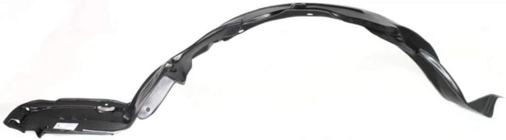 Front Fender Liner Right Passenger Side Direct Replacement Compatible With 1997-2001 Honda Prelude HO1249115 74101S30000