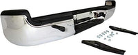 Rear Step Bumper Assembly Chrome Steel Direct Replacement Compatible With 2005-2015 Toyota Tacoma TO1103113 5215104061-PFM