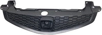 Front Grille Assembly Primed Shell And Insert Direct Replacement Compatible With 2012-2013 Honda Civic HO1200209 71121TS8A01